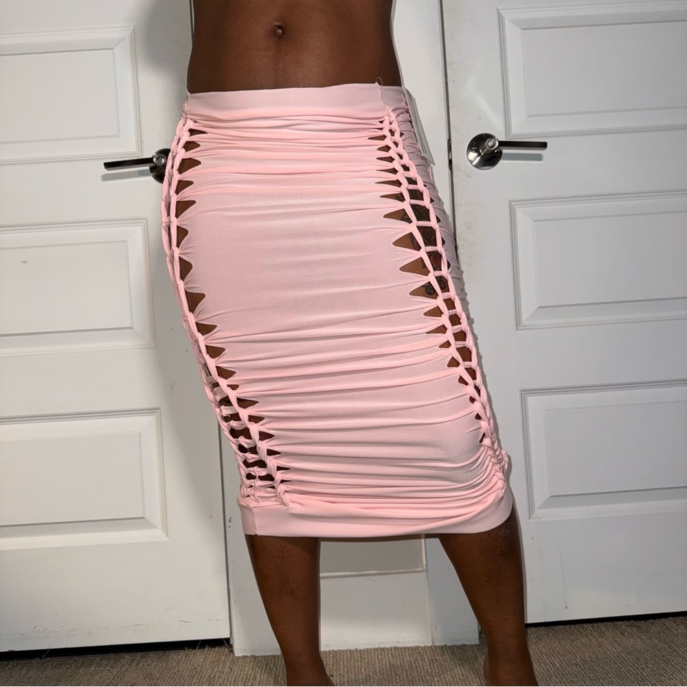 BreaDaeshon Custom Pink Linx Skirt